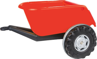 Kids Trailer Super Tractor Red