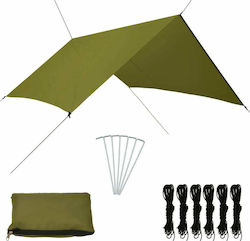 vidaXL Beach Shade Green 300x285cm