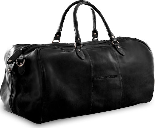 The Chesterfield Brand C20.000400.161 Sack Voyage 40lt Black made of Leather L54xW27xH28cm