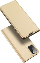 Dux Ducis Skin Pro Synthetic Leather Book Gold (Galaxy A41)