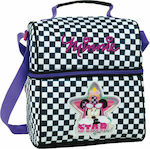 Gim Shoulder Lunch Bag 4.5lt Silver Minnie L20 x W15 x H24cm