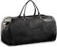 The Chesterfield Brand Sack Voyage 34lt Black made of Leather L46xW27xH28cm