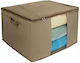 Viosarp Fabric Storage Case For Clothes in Brown Color 15x50x40cm 1pcs