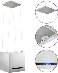 vidaXL Island Hood 37cm Inox 51019 vidaXL Island Hood 37cm Inox 51019