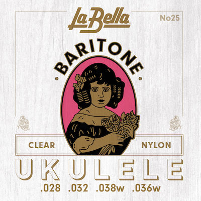 La Bella 25 Baritone Ukulele