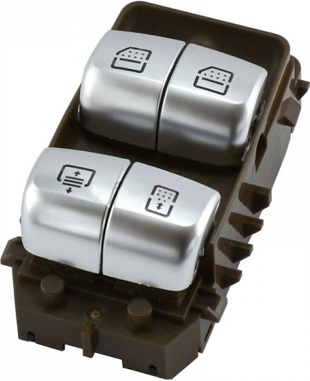 Mcar Car Window Switch for Mercedes-Benz E Class 4pin Brown