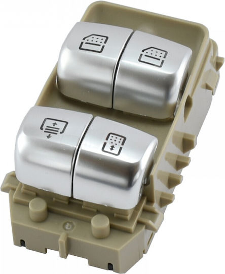 Mcar Car Window Switch for Mercedes-Benz E Class / S 4pin Beige