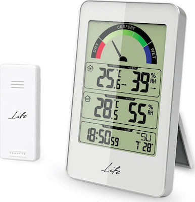 Life Monsoon Indoor - Outdoor Thermometer & Hygrometer Tabletop