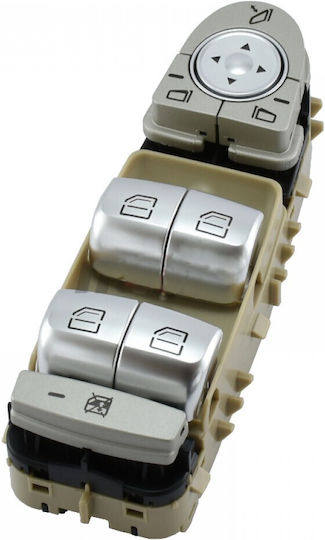 Mcar Car Window Switch for Mercedes-Benz CLA Class / GLC Beige