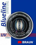 Braun Phototechnik BlueLine Digital Φίλτρo UV Διαμέτρου 55mm για Φωτογραφικούς Φακούς