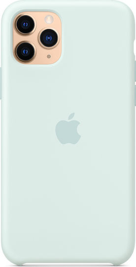 Apple Задна корица Силикон Светлосин (iPhone 11 Pro Max)
