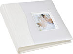 The Paper Box Άλμπουμ Γάμου 60 Φύλλων Λευκό με Ριζόχαρτο 24x24εκ.