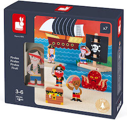 Janod Story Pirates Set για 3+ Ετών (Διάφορα Σχέδια) Janod Story Pirates Set για 3+ Ετών (Διάφορα Σχέδια)