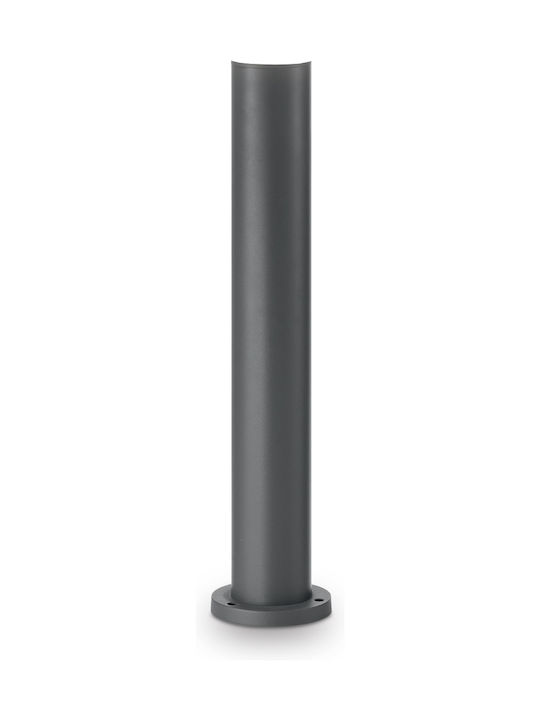 Ideal Lux Clio MPT1 Outdoor Small Post Lamp E27 Gray Anthracite