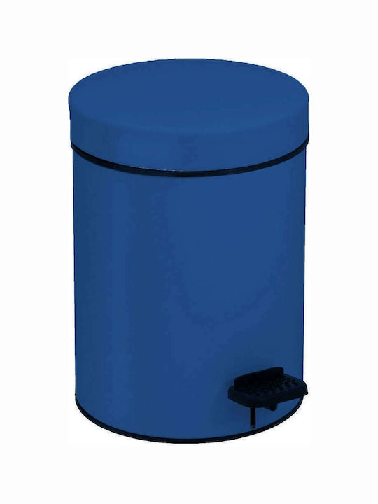 Pam & Co Metallic Toilet Bin with Soft Close Li...