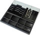 TE Tameiaki Express ΤΕ555 Cash Register Insert Tray with 8 Coin Slots and 6 Slots for Bills 31.5x30.7x5.6cm