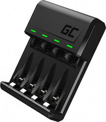Green Cell VitalCharger USB 4 Μπαταριών Ni-MH Μεγέθους AA/AAA