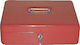 Black Red Kassenschrank mit Schloss CB803 Rot