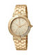 Just Cavalli Watch with Pink Gold Metal Bracelet JC1L105M0095