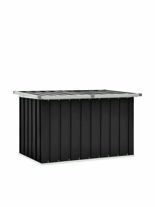 vidaXL Metal Outdoor Storage Box Ανθρακί 109x67x65cm