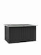 vidaXL Außenlagerbox Metall Charcoal L171xB99xH93cm