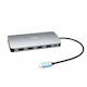 i-tec USB-C Stație de andocare cu HDMI/DisplayPort 4K PD Ethernet și conexiune 3 monitoare Argintiu (C31NANODOCKPROPD)