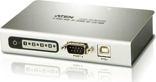 Aten 4-Port USB to RS-232 Hub