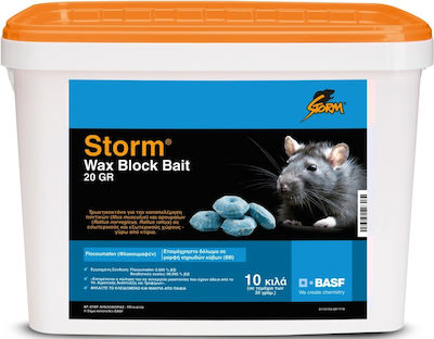 BASF Ποντικοφάρμακο σε Κύβους Storm 10kg