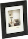 Walther Wooden Photo Frame with Black Frame