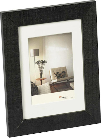Walther Wooden Photo Frame with Black Frame