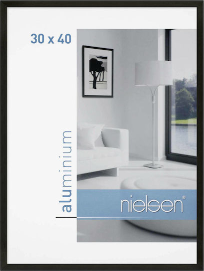 Nielsen Κορνίζα με Μαύρο Πλαίσιο Μεταλλική 30x40 Nielsen Κορνίζα με Μαύρο Πλαίσιο Μεταλλική 30x40