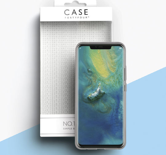 Fortyfour No 1 Back Cover Silicone 1.2mm Transparent (Huawei Mate 20 Pro)
