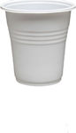 Lariplast 501 Disposable Cup Plastic White 120ml 50pcs