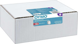 Dymo 260 Αυτοκόλλητες Ετικέτες σε Ρολό για Εκτυπωτή Ετικετών 89x36mm 12τμχ