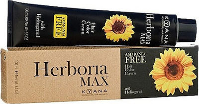 Kyana Herboria Max Ammonia Free Hair Dye no Ammonia 4/3 Chestnut toast 100ml