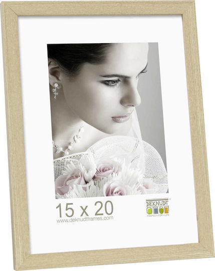 Deknudt S44CH1 Wooden Photo Frame With Brown Frame