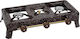 233-014-0004 Countertop Burner Flüssiggas Triple Braun