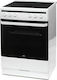 Amica 6018CE2.20EW Herd 62Es mit Keramikkochfeldern B60cm. White
