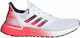 Adidas Ultraboost 20 Ανδρικά Αθλητικά Παπούτσια Running Cloud White / Core Black / Signal Pink / Coral