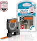 Dymo Ταινία Ετικετογράφου 3m x 12mm σε Πορτοκαλί Χρώμα Συμβατή με Dymo D1