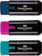 Faber-Castell Combi Plastic Sharpener Barrel with Eraser (Μiscellaneous Colours) 1pcs
