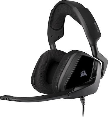 Corsair Void Elite Stereo Over Ear Gaming Headset with Connection 3.5mm Carbon