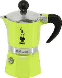 Bialetti Rainbow Μπρίκι Espresso 1cups Πράσινο Bialetti Rainbow Μπρίκι Espresso 1cups Πράσινο