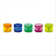 Giotto Plastic Triple Pencil Sharpener Barrel (Μiscellaneous Colours)