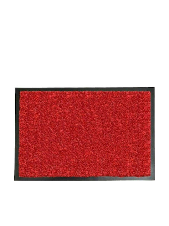 Aria Trade Fußmatte Teppich mit rutschfester Unterlage Baptiste Rot 40x60cm