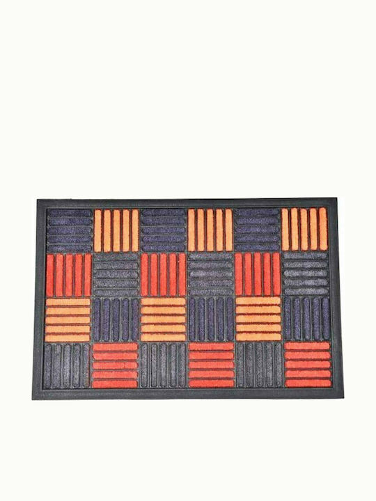 Aria Trade Carpet with Non-Slip Underside Doormat Caroll Multicolour 40x60cm