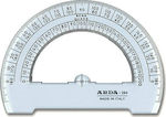 Arda Protractor Plastic Transparent 12cm