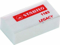 Stabilo Eraser for Pencil and Pen Legacy 1183 1pcs White