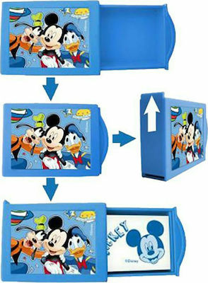 Distribuzione Radiergummi für Bleistifte Mickey 1Stück Blau