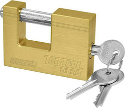 Total Steel Padlock Monoblock with Key 80mm 1pcs